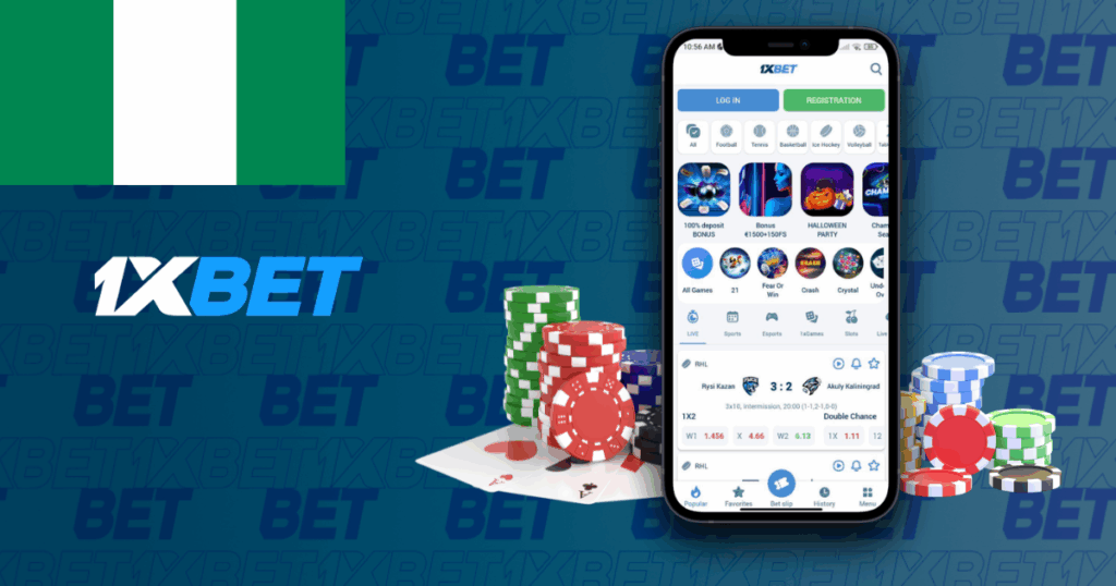 Application mobile 1xBet Nigéria