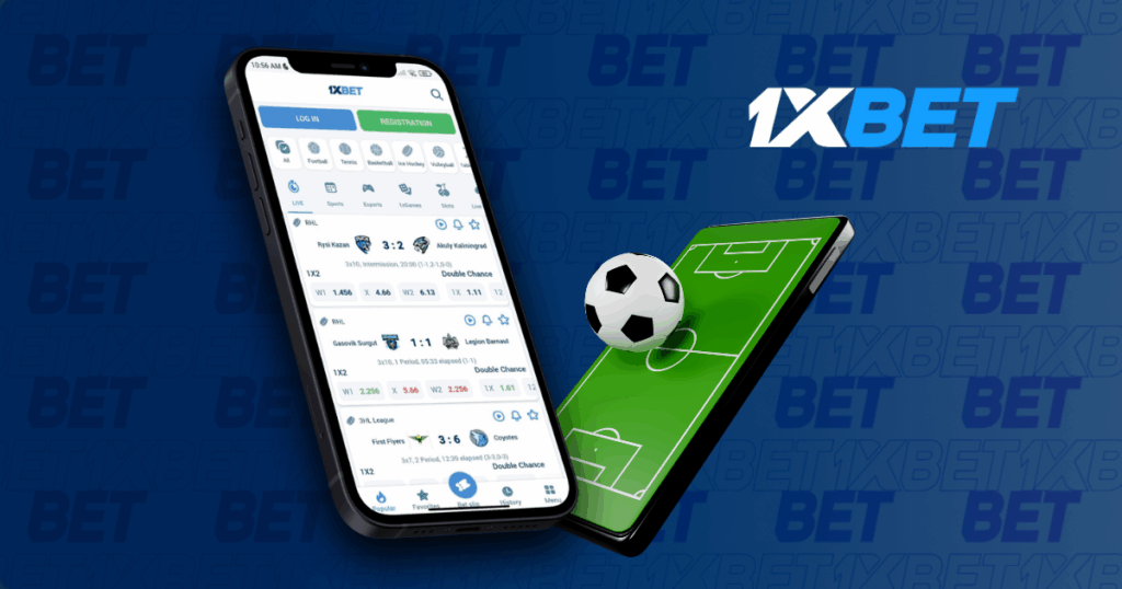 Application de paris sportifs 1xBet pour Android