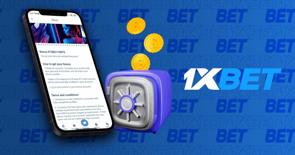 Bonus de bienvenue 1xBet Sports