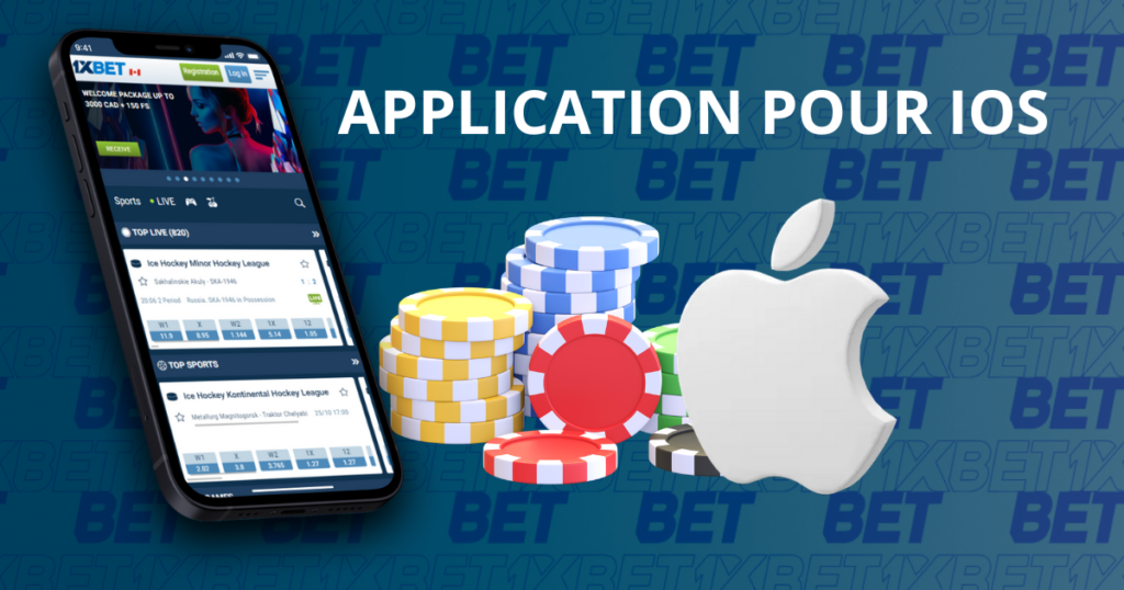 Application pour iOS 1xBet
