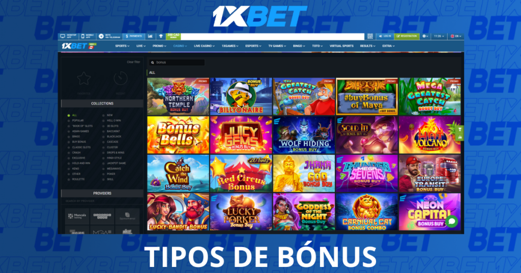 Types de bonus